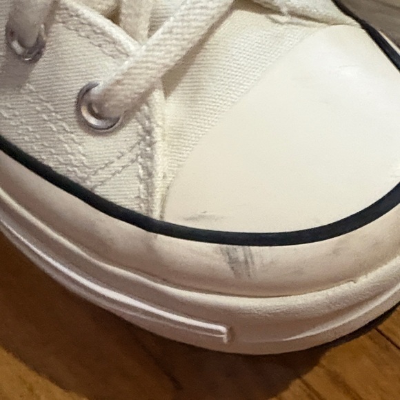 Converse White High-Top Sneakers - Picture 3 of 8